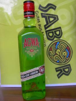 Licor de coca Agwa de Bolivia  7 dl
