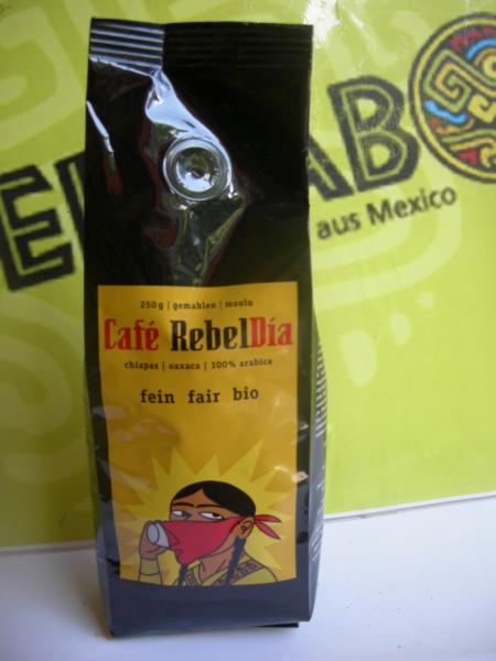 Café Rebeldia gemahlen molido 250 g