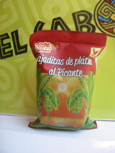 Bananenchips scharf Platanitos fritos picantes  85 g